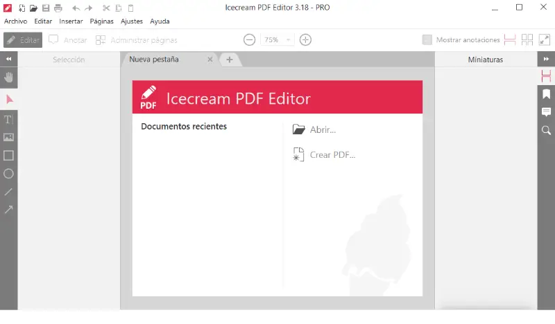 Abrir el editor PDF Abrir el editor PDF